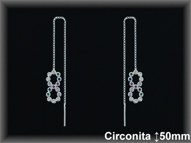 Mayorista de Plata en Pendientes ref Z8070T  Pendientes de Plata al por Mayor