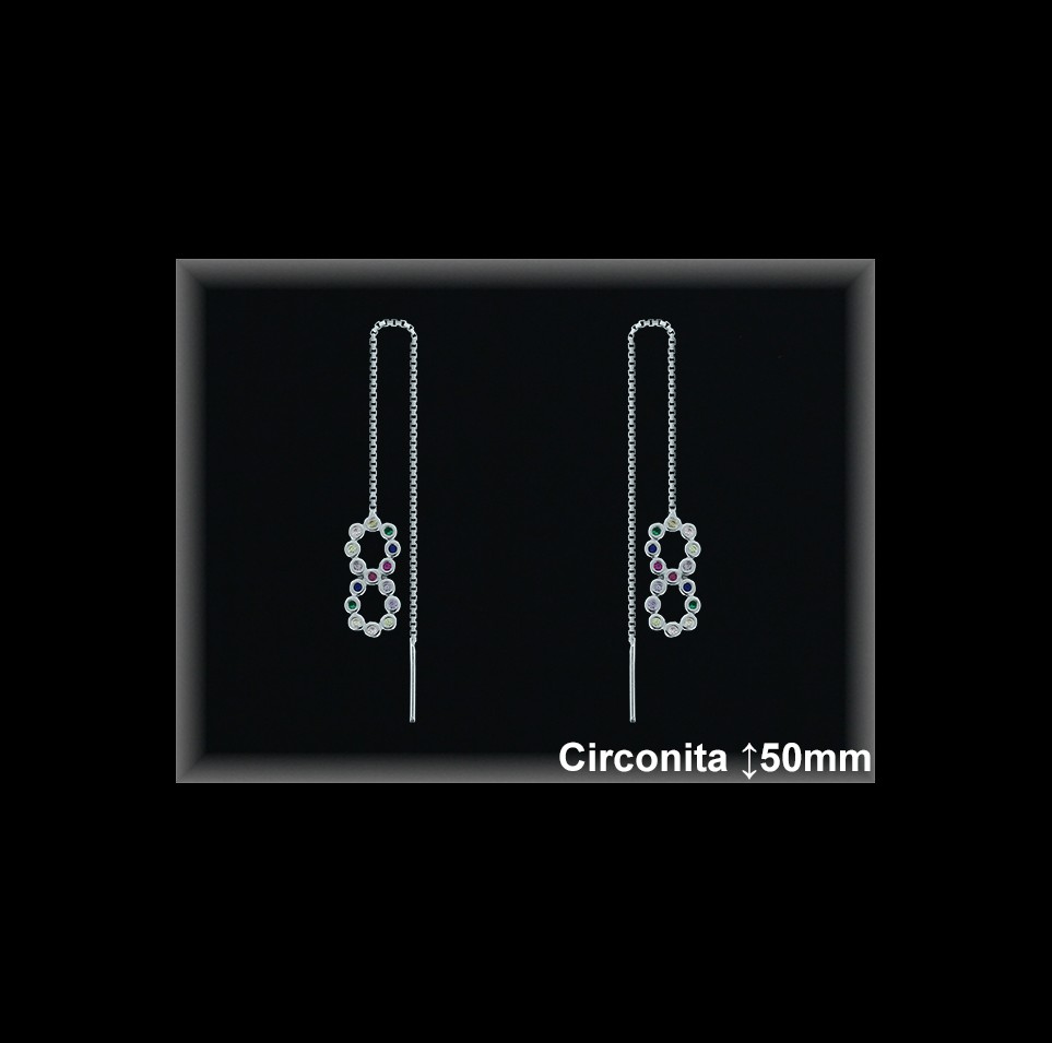 Mayorista de Plata en Pendientes ref Z8070T  Pendientes de Plata al por Mayor