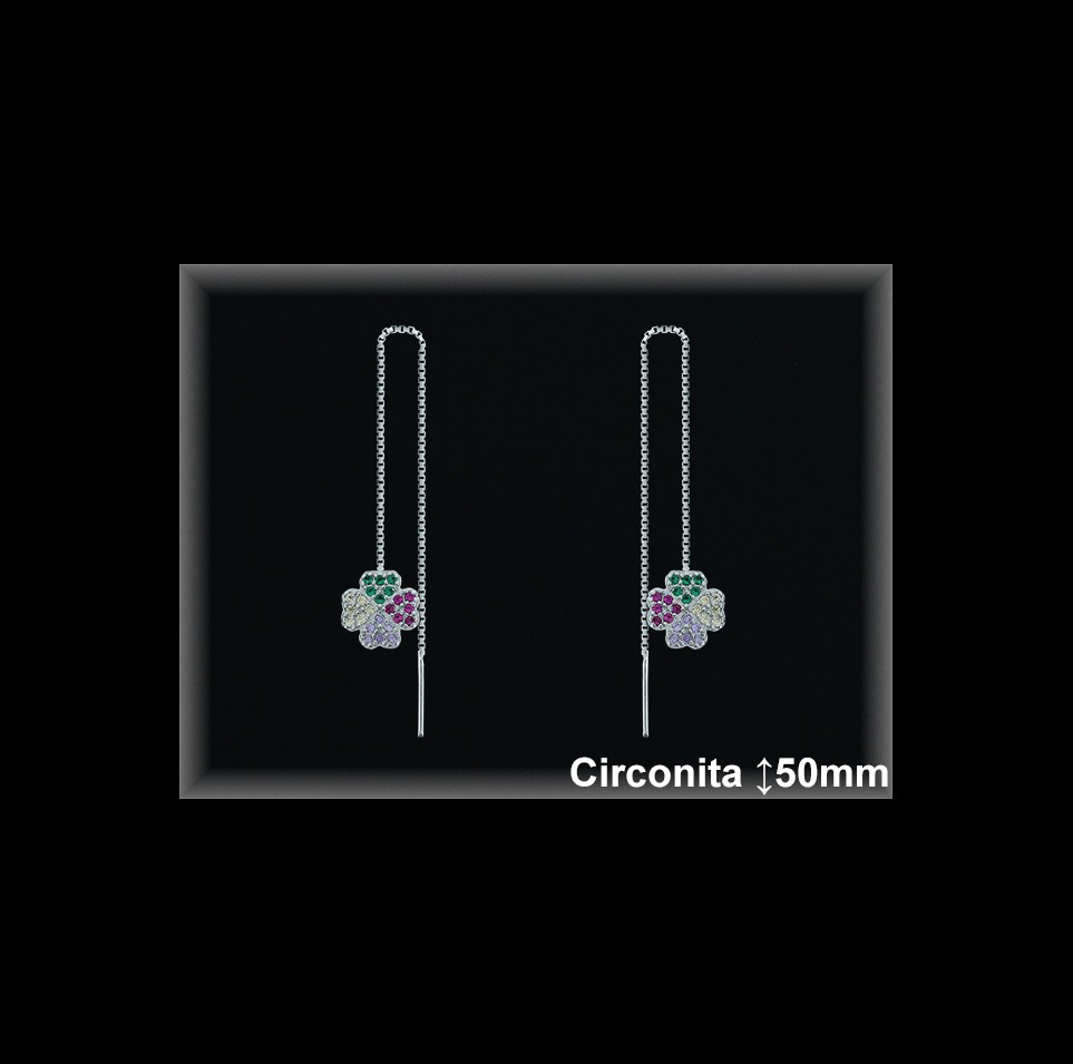 Mayorista de Plata en Pendientes ref Z8071T  Pendientes de Plata al por Mayor