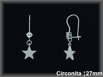 Mayorista de Plata en Pendientes ref Z8077  Pendientes de Plata al por Mayor