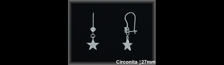 Mayorista de Plata en Pendientes ref Z8077  Pendientes de Plata al por Mayor