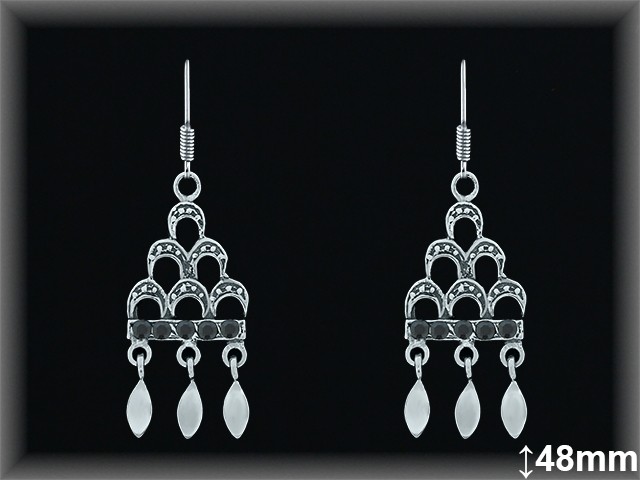 Mayorista de Plata en Pendientes ref Z8081N  Pendientes de Plata al por Mayor