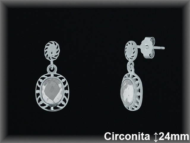 Mayorista de Plata en Pendientes ref Z8173  Pendientes de Plata al por Mayor