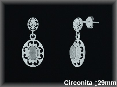 Mayorista de Plata en Pendientes ref Z8177  Pendientes de Plata al por Mayor
