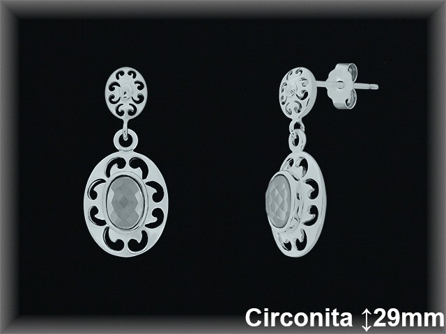 Mayorista de Plata en Pendientes ref Z8177  Pendientes de Plata al por Mayor