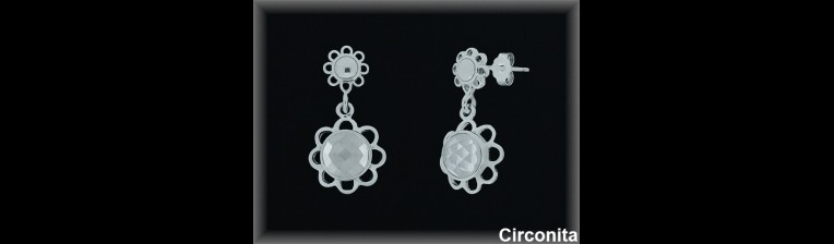 Mayorista de Plata en Pendientes ref Z8179  Pendientes de Plata al por Mayor