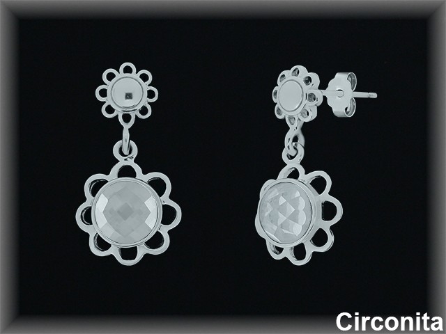 Mayorista de Plata en Pendientes ref Z8179  Pendientes de Plata al por Mayor