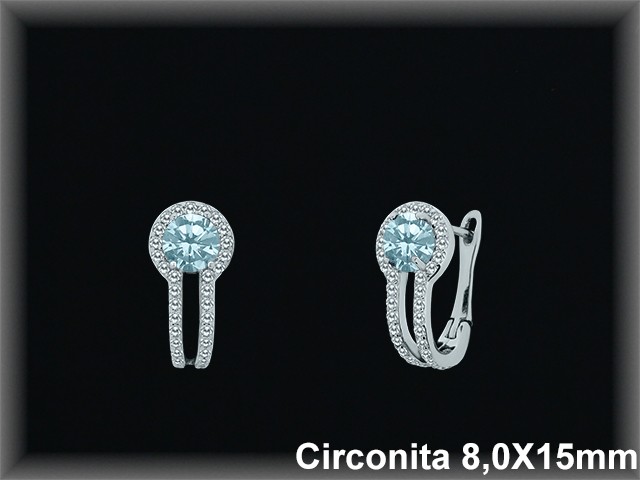 Mayorista de Plata en Pendientes ref Z8203G  Pendientes de Plata al por Mayor