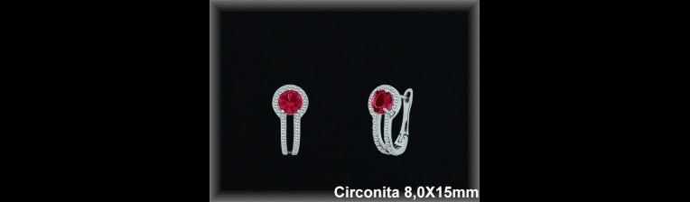 Mayorista de Plata en Pendientes ref Z8203R  Pendientes de Plata al por Mayor