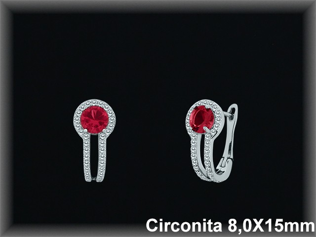 Mayorista de Plata en Pendientes ref Z8203R  Pendientes de Plata al por Mayor
