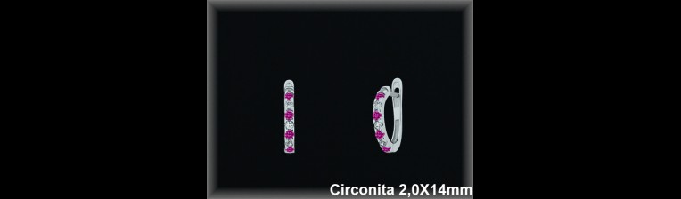 Mayorista de Plata en Pendientes ref Z8204R  Pendientes de Plata al por Mayor