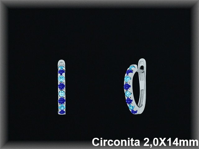 Mayorista de Plata en Pendientes ref Z8204Z  Pendientes de Plata al por Mayor
