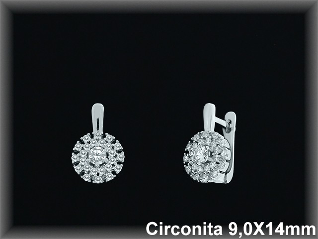 Mayorista de Plata en Pendientes ref Z8205  Pendientes de Plata al por Mayor