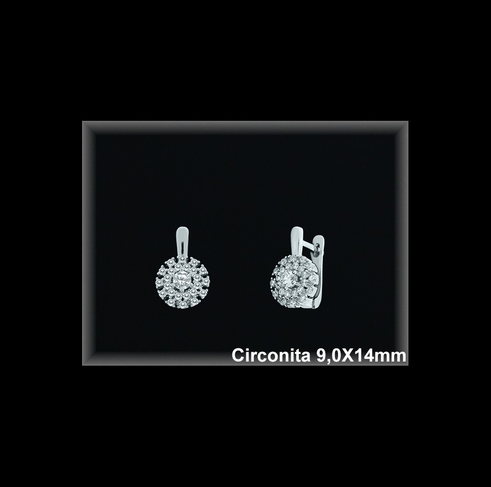 Mayorista de Plata en Pendientes ref Z8205  Pendientes de Plata al por Mayor