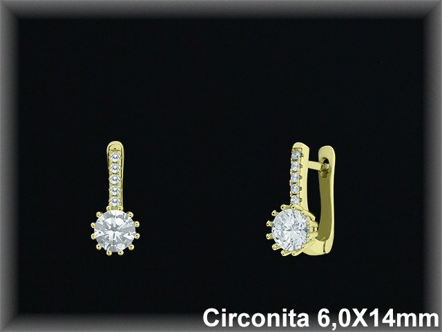 Mayorista de Plata en Pendientes ref Z8206C  Pendientes de Plata al por Mayor