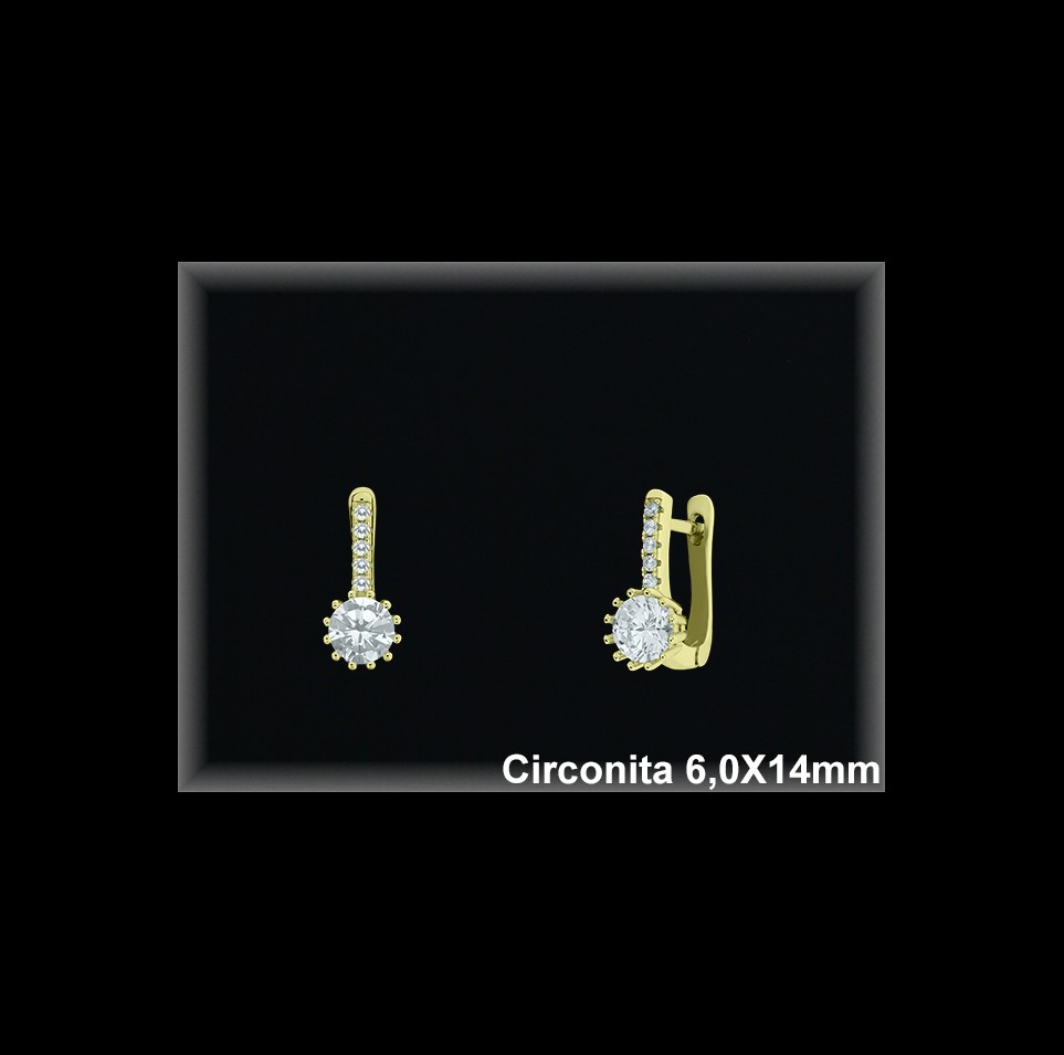 Mayorista de Plata en Pendientes ref Z8206C  Pendientes de Plata al por Mayor