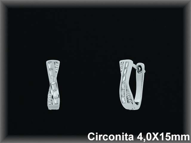Mayorista de Plata en Pendientes ref Z8241  Pendientes de Plata al por Mayor