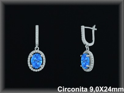 Mayorista de Plata en Pendientes ref Z8245G  Pendientes de Plata al por Mayor