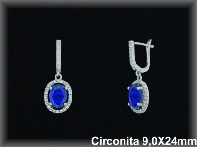 Mayorista de Plata en Pendientes ref Z8245Z  Pendientes de Plata al por Mayor