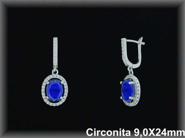 Mayorista de Plata en Pendientes ref Z8245Z  Pendientes de Plata al por Mayor