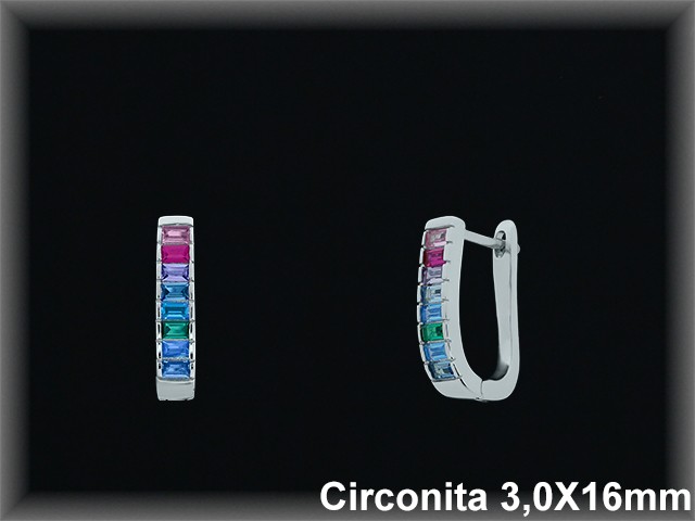 Mayorista de Plata en Pendientes ref Z8297T  Pendientes de Plata al por Mayor