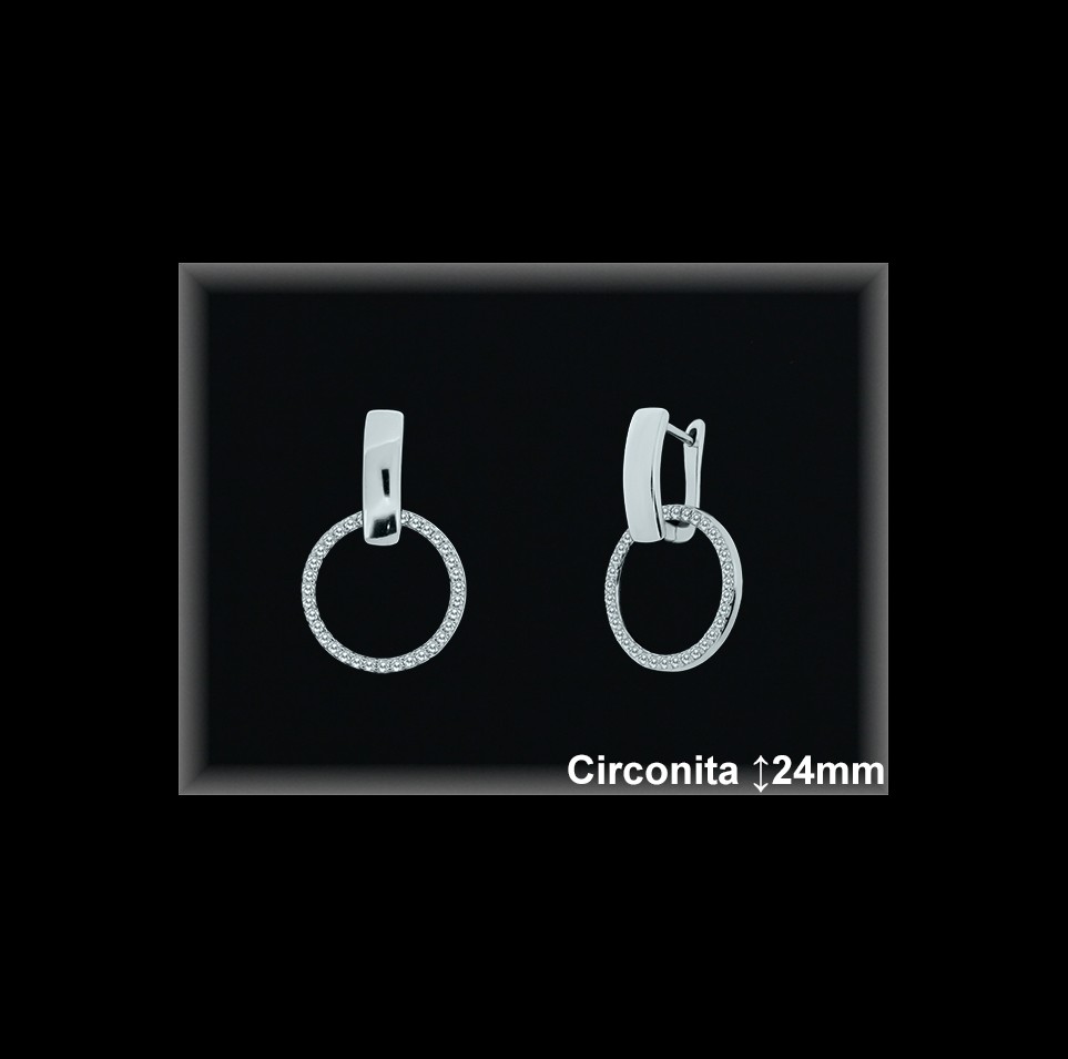 Mayorista de Plata en Pendientes ref Z8298  Pendientes de Plata al por Mayor