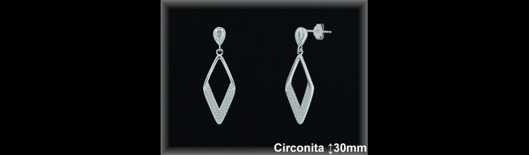 Mayorista de Plata en Pendientes ref Z8410  Pendientes de Plata al por Mayor