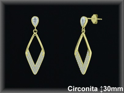 Mayorista de Plata en Pendientes ref Z8410C  Pendientes de Plata al por Mayor