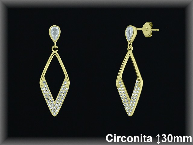 Mayorista de Plata en Pendientes ref Z8410C  Pendientes de Plata al por Mayor