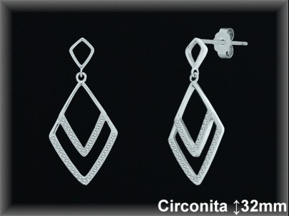 Mayorista de Plata en Pendientes ref Z8411  Pendientes de Plata al por Mayor
