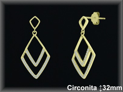 Mayorista de Plata en Pendientes ref Z8411C  Pendientes de Plata al por Mayor