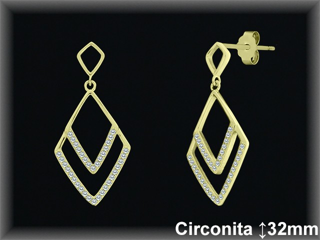 Mayorista de Plata en Pendientes ref Z8411C  Pendientes de Plata al por Mayor