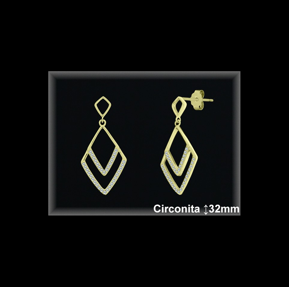 Mayorista de Plata en Pendientes ref Z8411C  Pendientes de Plata al por Mayor