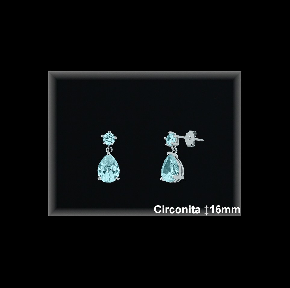 Pendientes de Plata al Por Mayor ref Z8412G  Mayorista de Pendientes de Plata