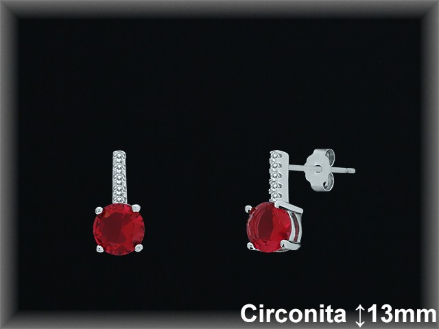 Pendientes de Plata al Por Mayor ref Z8414R  Mayorista de Pendientes de Plata