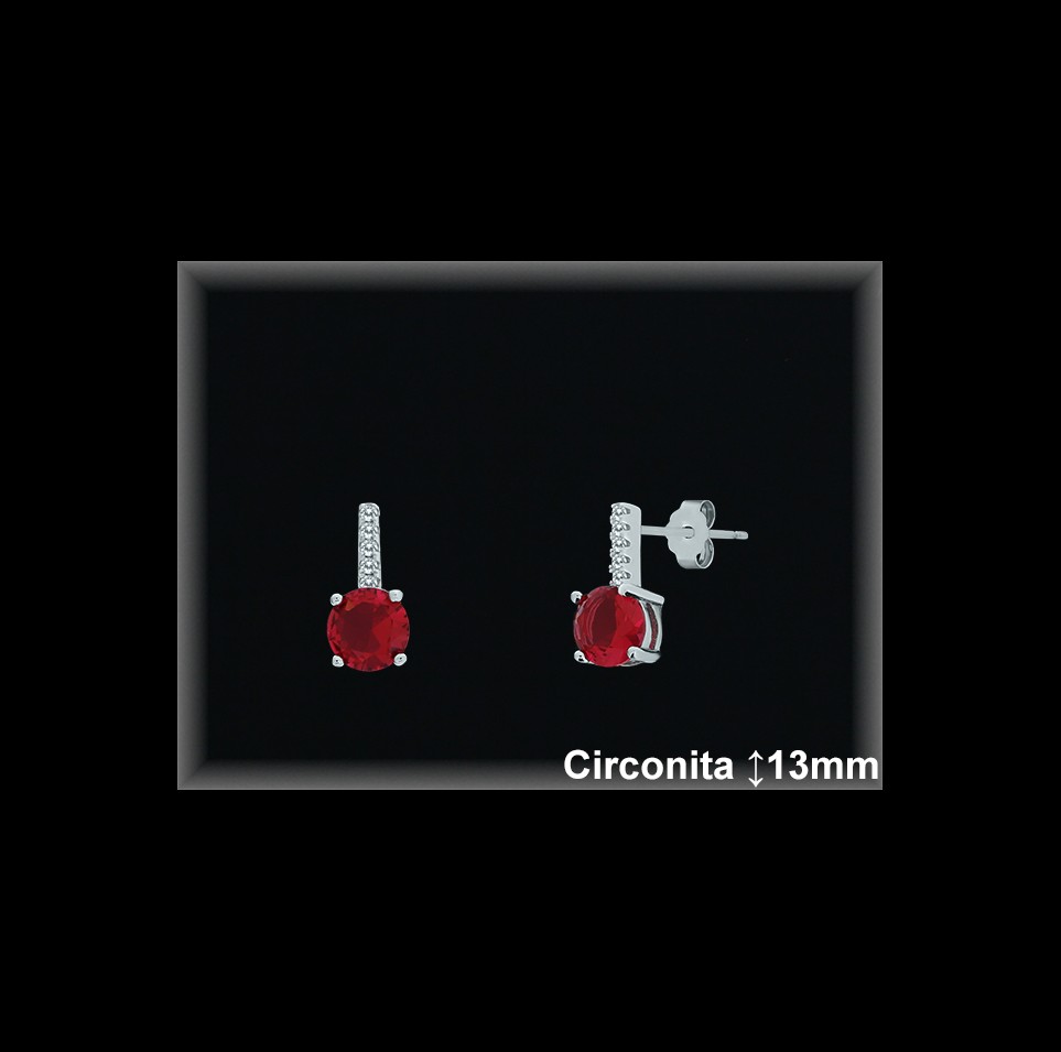 Pendientes de Plata al Por Mayor ref Z8414R  Mayorista de Pendientes de Plata