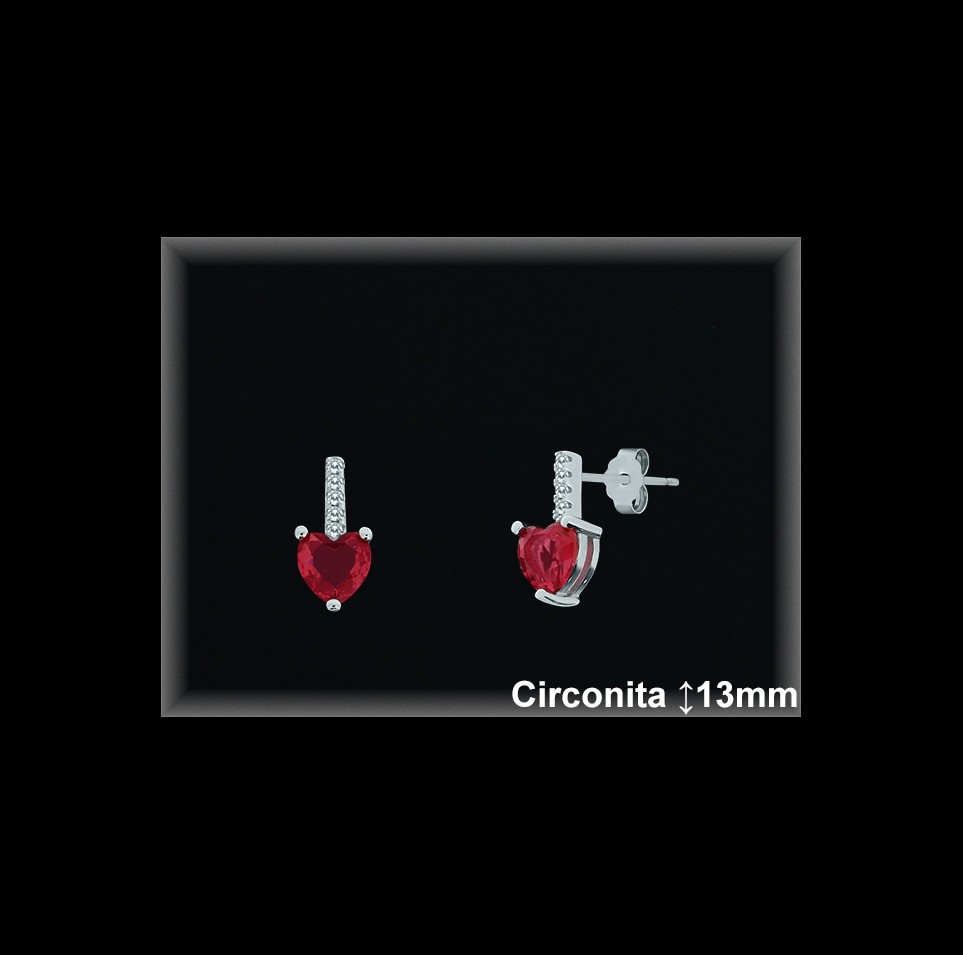 Pendientes de Plata al Por Mayor ref Z8415R  Mayorista de Pendientes de Plata
