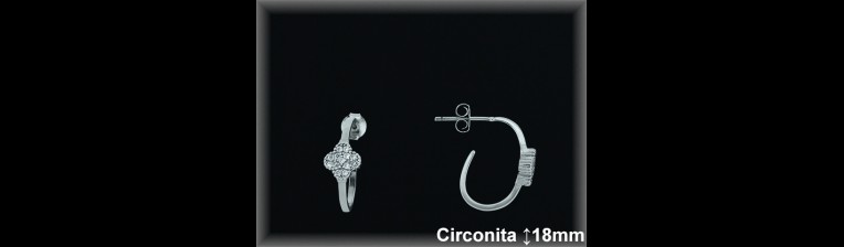 Mayorista de Plata de Aros ref Z8435  Aros de Plata al por Mayor
