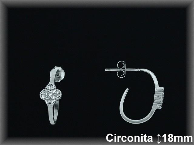 Mayorista de Plata de Aros ref Z8435  Aros de Plata al por Mayor