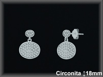Mayorista de Plata en Pendientes ref Z8442  Pendientes de Plata al por Mayor