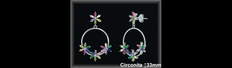 Mayorista de Plata en Pendientes ref Z8458  Pendientes de Plata al por Mayor