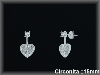 Mayorista de Plata en Pendientes ref Z8462  Pendientes de Plata al por Mayor