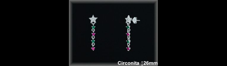 Mayorista de Plata en Pendientes ref Z8467T  Pendientes de Plata al por Mayor