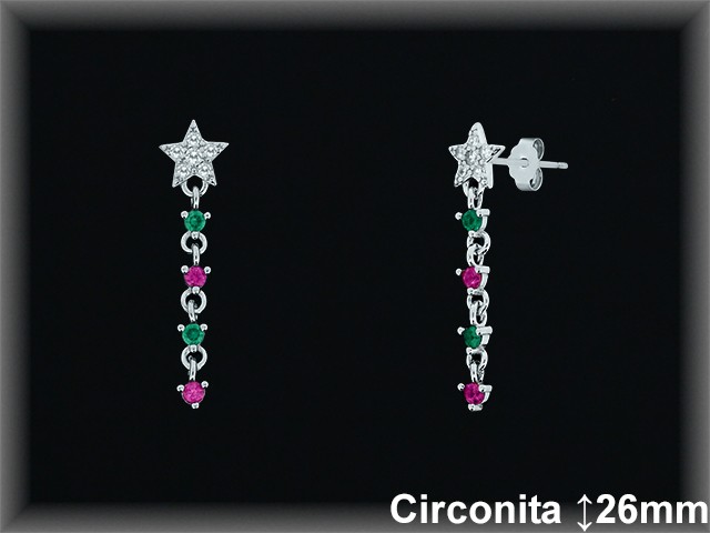 Mayorista de Plata en Pendientes ref Z8467T  Pendientes de Plata al por Mayor