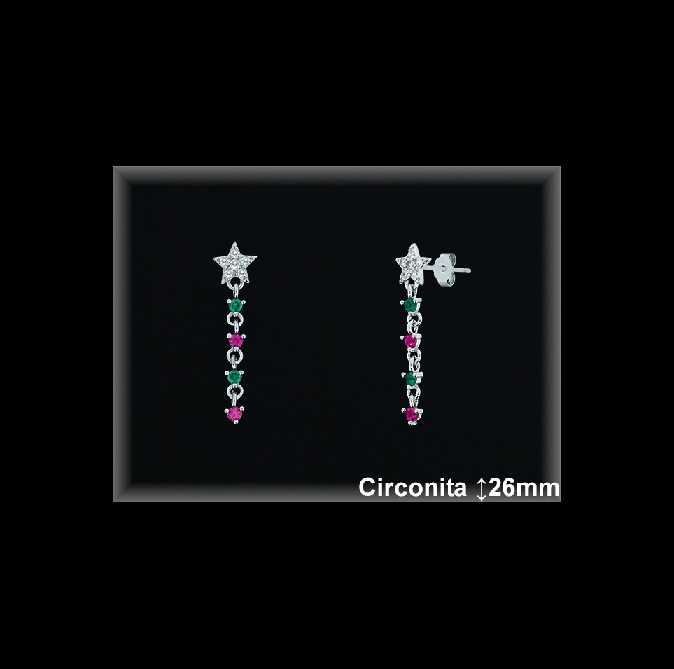 Mayorista de Plata en Pendientes ref Z8467T  Pendientes de Plata al por Mayor