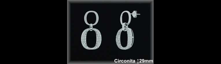 Mayorista de Plata en Pendientes ref Z8469  Pendientes de Plata al por Mayor
