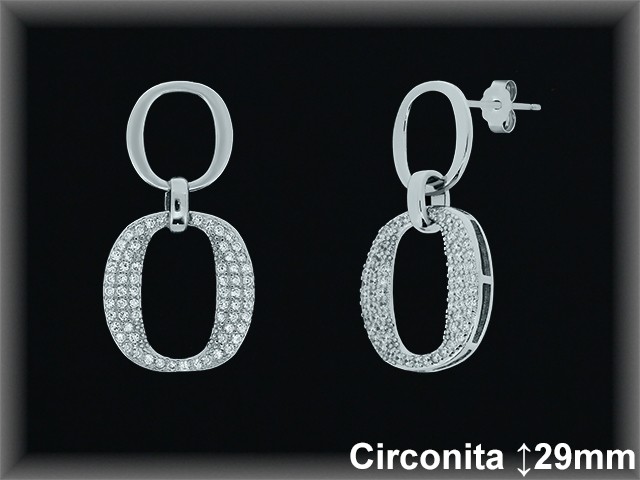 Mayorista de Plata en Pendientes ref Z8469  Pendientes de Plata al por Mayor