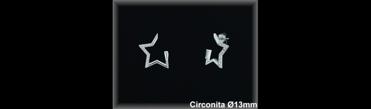 Pendientes de Plata al Por Mayor ref Z8492  Mayorista de Pendientes de Plata