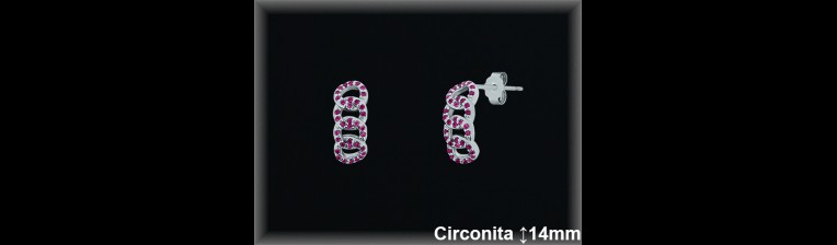 Pendientes de Plata al Por Mayor ref Z8516R  Mayorista de Pendientes de Plata