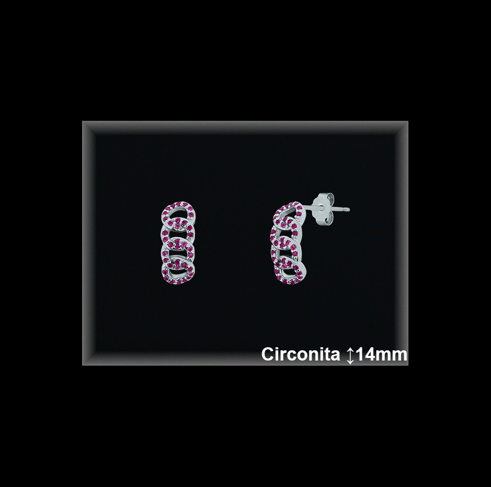 Pendientes de Plata al Por Mayor ref Z8516R  Mayorista de Pendientes de Plata